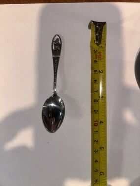 A sterling silver souvenir spoon commemorating Boys Town